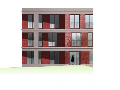 FIRST PRIZE - Residential Project, Mortsel (B)